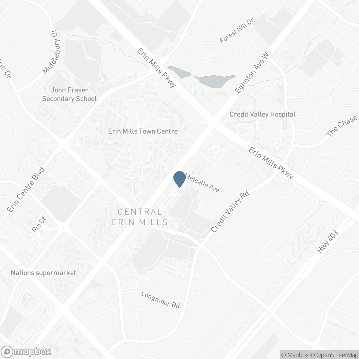 1504 - 4699 GLEN ERIN DRIVE, Mississauga, Ontario L5M 2E5